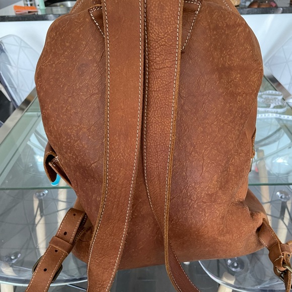 Roots backpack 100% leather - Picture 3 of 11